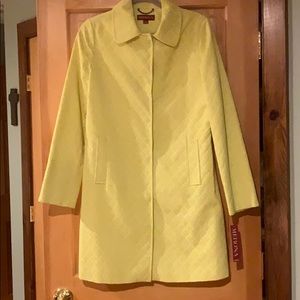 Bright, vibrant rain coat